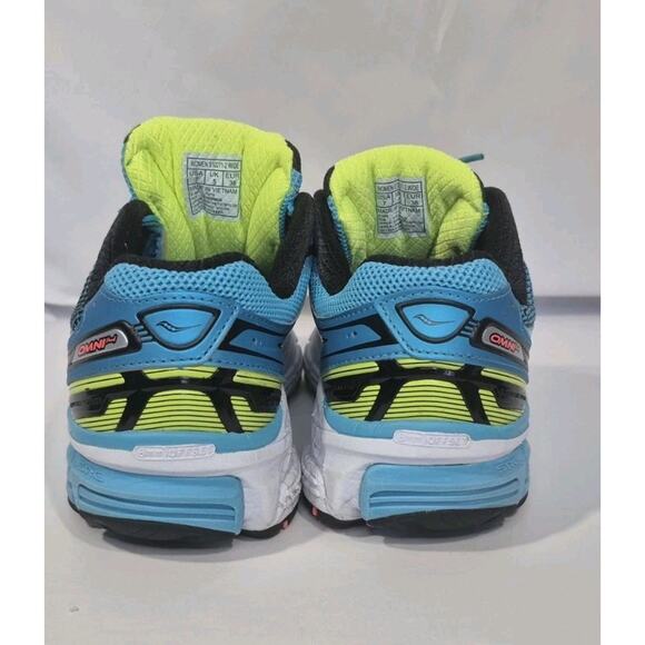 Saucony Omni 14 Power Grid Women's Running Shoe Blue Citron Sneakers US 7 - Picture 8 of 13